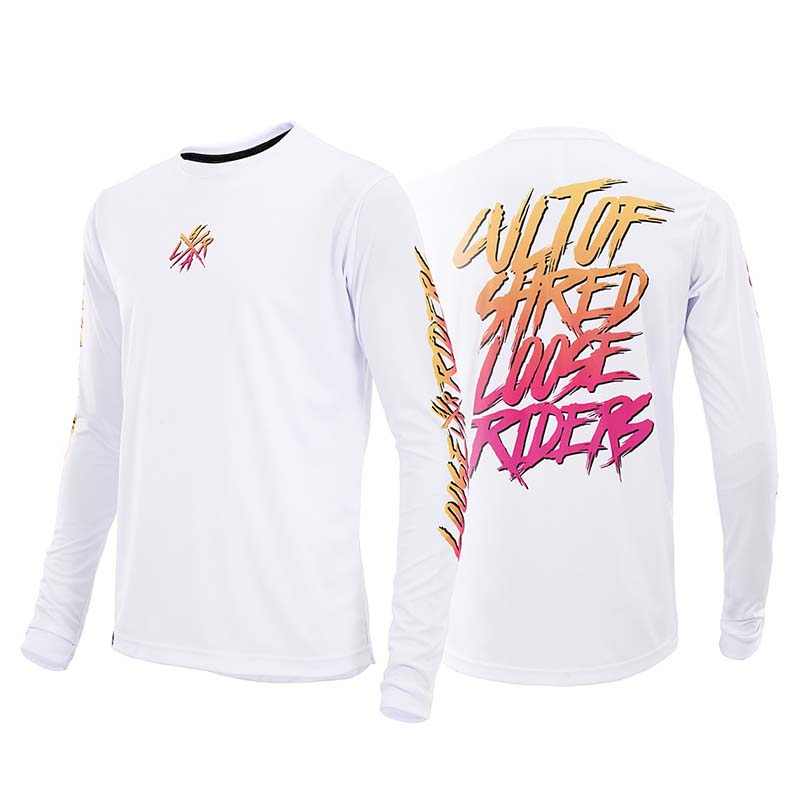 Mountain Biking Shirts - 2023 루즈 라이더 남성용 긴팔 저지