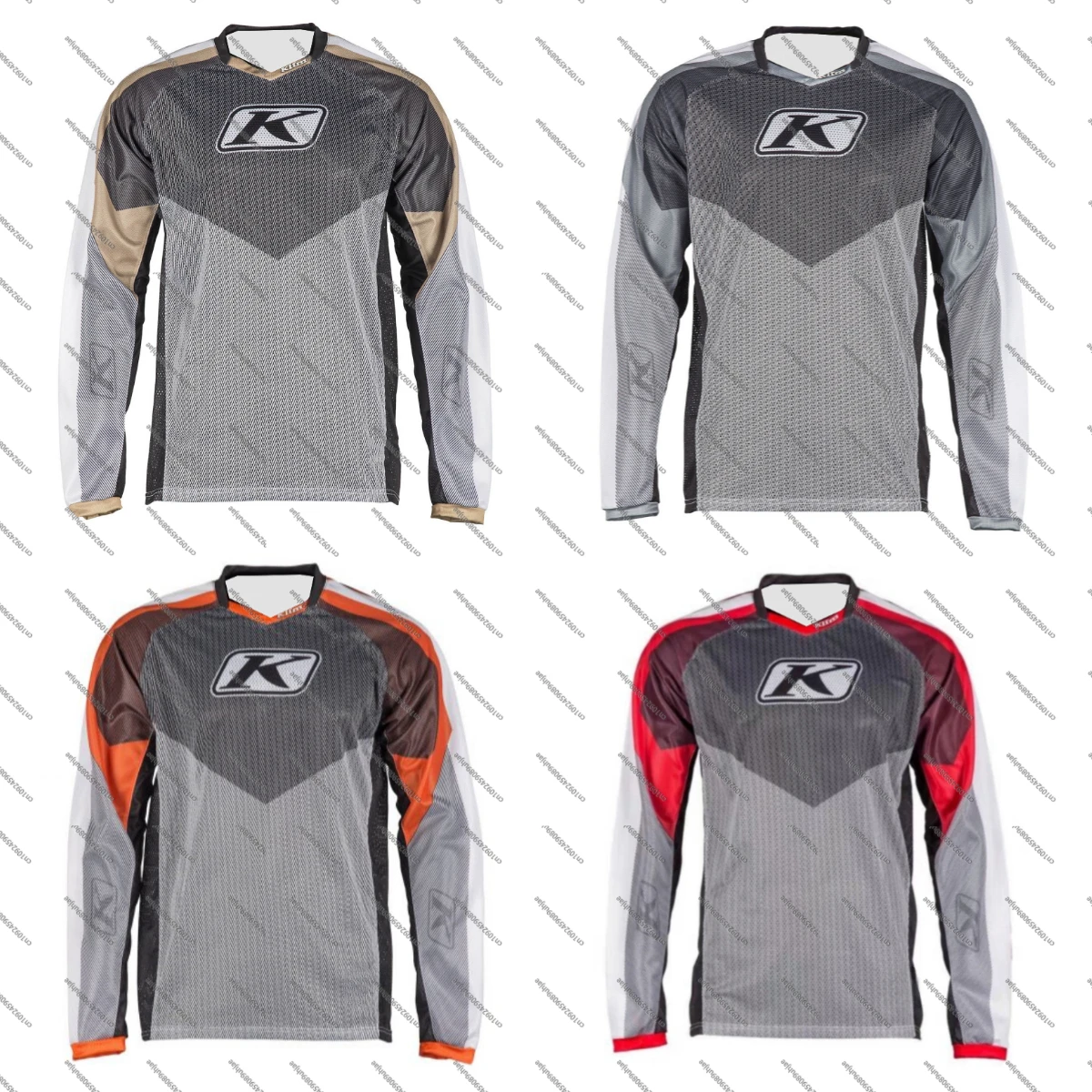 Mountain Biking Shirts - KLTM 레트로 모토크로스 유니폼 오토바이 산악