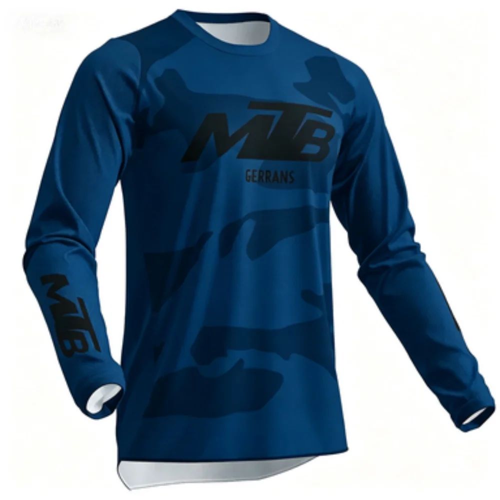 가족용 매칭 긴소매 MTB 사이클링 저지, 네온 카모  - Mountain Biking Shirts 리뷰 및 가격