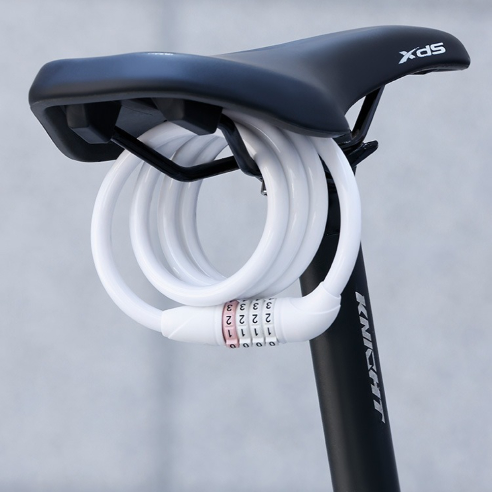 야외 자전거 자물쇠 4자리 비밀번호 도난 방지 강철 케 - Mountain Biking Essentials 리뷰 및 가격