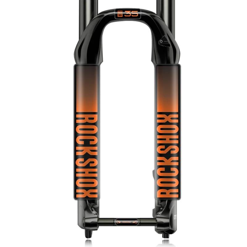 멀티 컬러 로쇼크스 XC35 산악 자전거 프론트 포크  - Mountain Biking Colorado 리뷰 및 가격