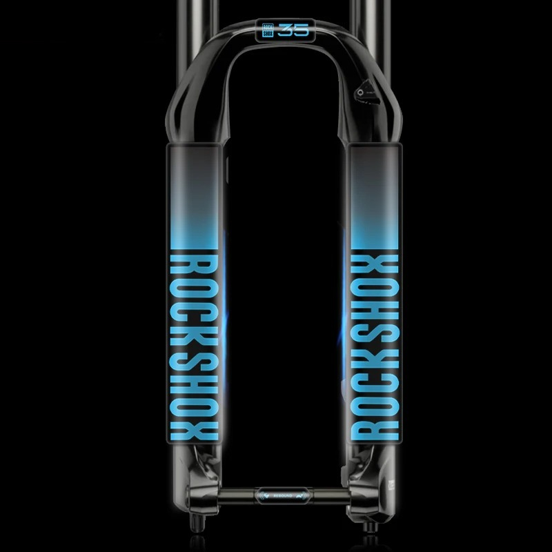 멀티 컬러 로쇼크스 XC35 산악 자전거 프론트 포크  - Mountain Biking Colorado 리뷰 및 가격