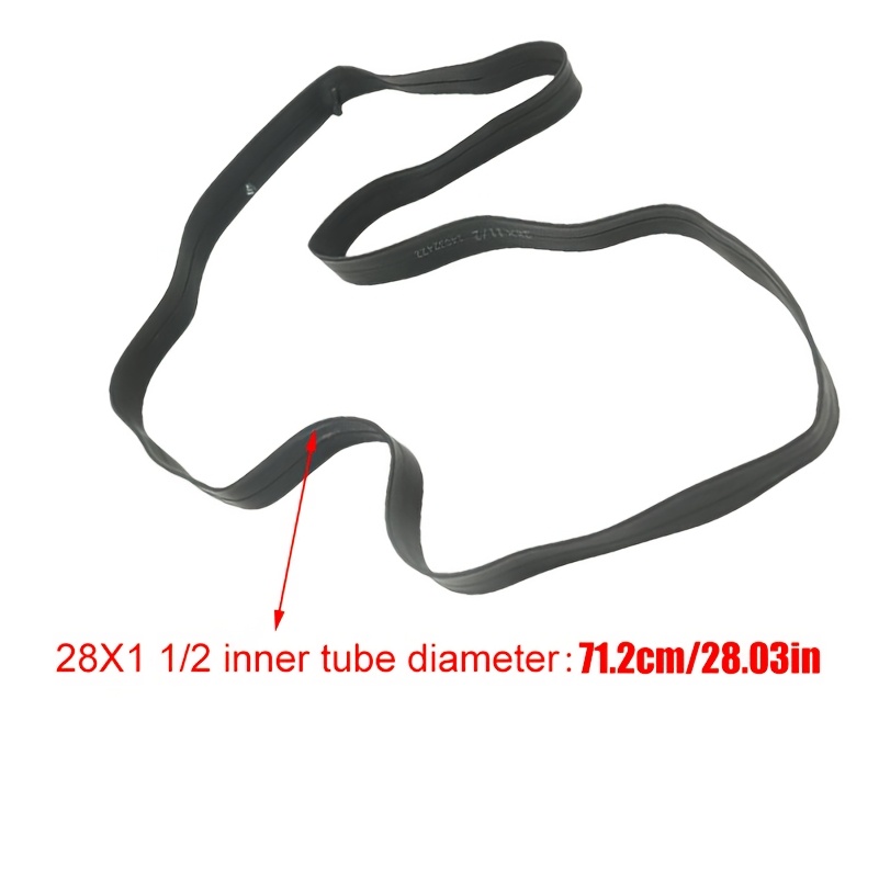 내구성이 뛰어난 28x1 1/2 직선 노즐 고무 이너  - Mountain Biking Essentials 리뷰 및 가격