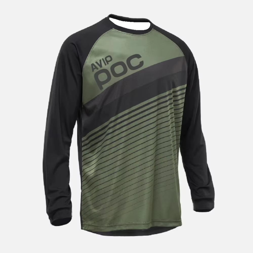 남성용 MTB 더트 바이크 긴소매 저지 빠른 건조 통기 - Mountain Biking Shirts 리뷰 및 가격